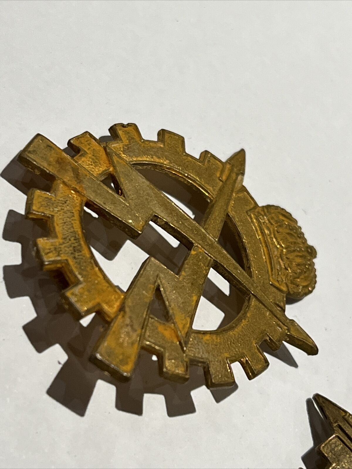 Pair Of Cap Badges