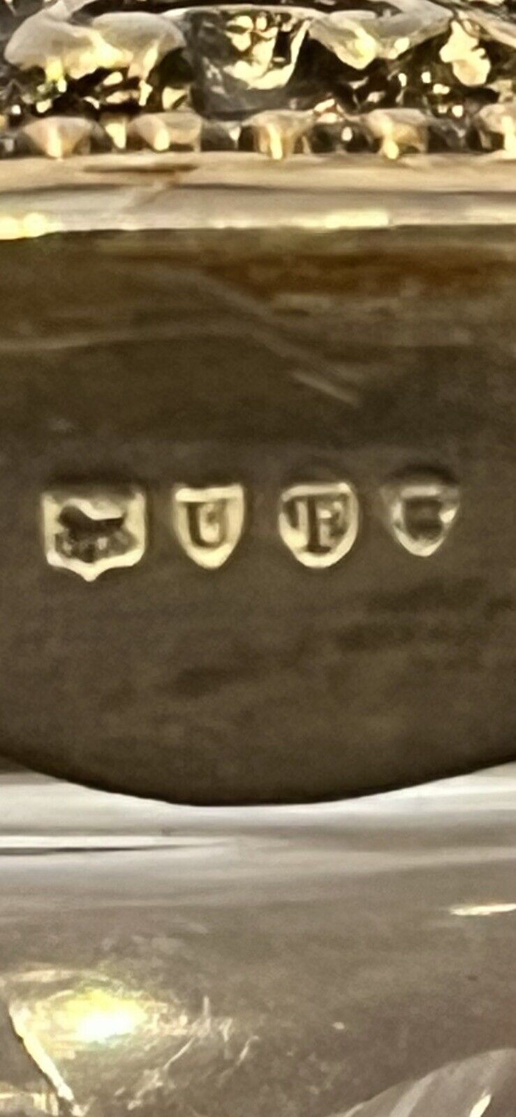 Berthold Muller Silver Mounted Etched Glass Decanter