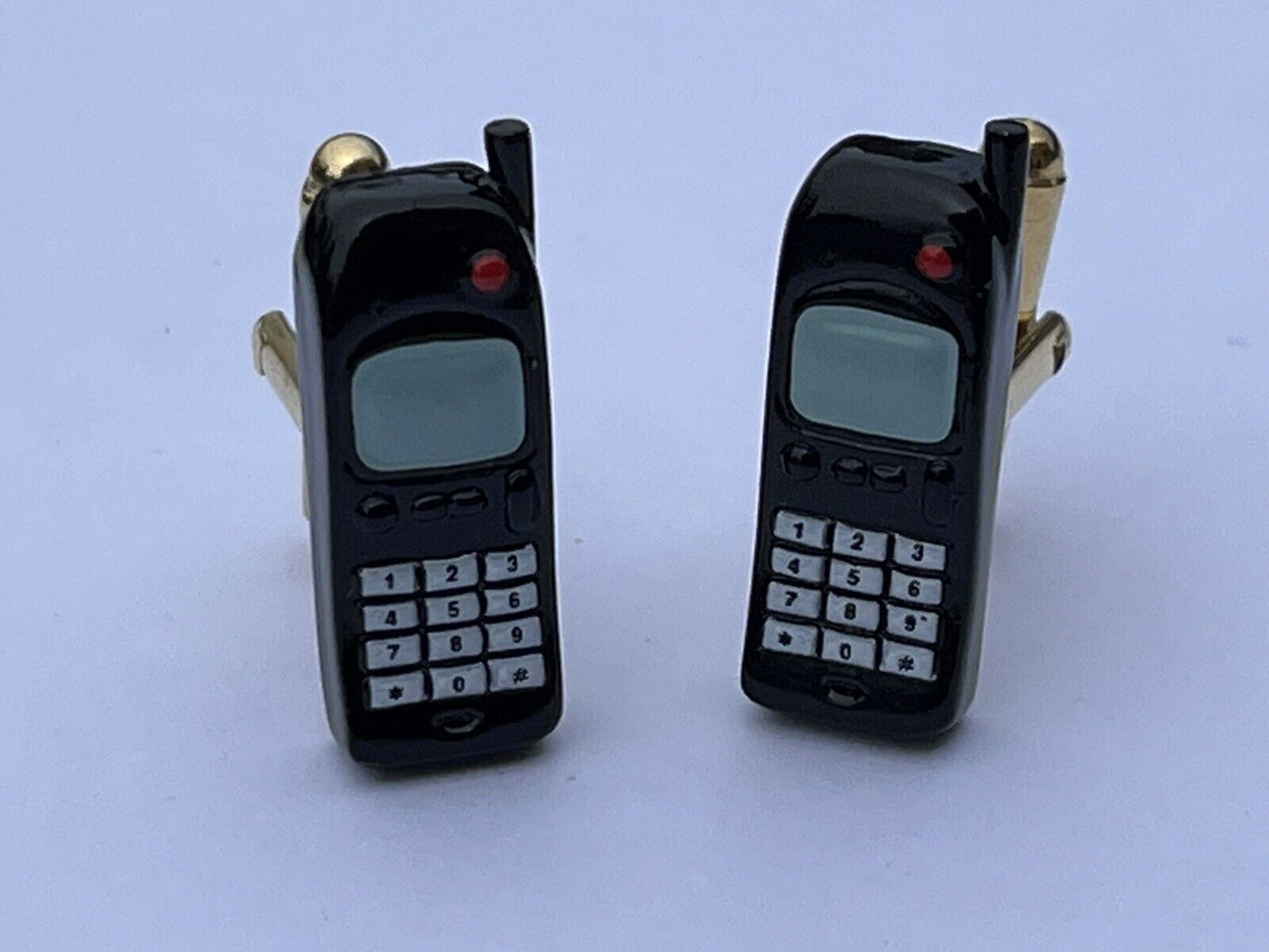 Vintage Mobile Phone Cufflinks.