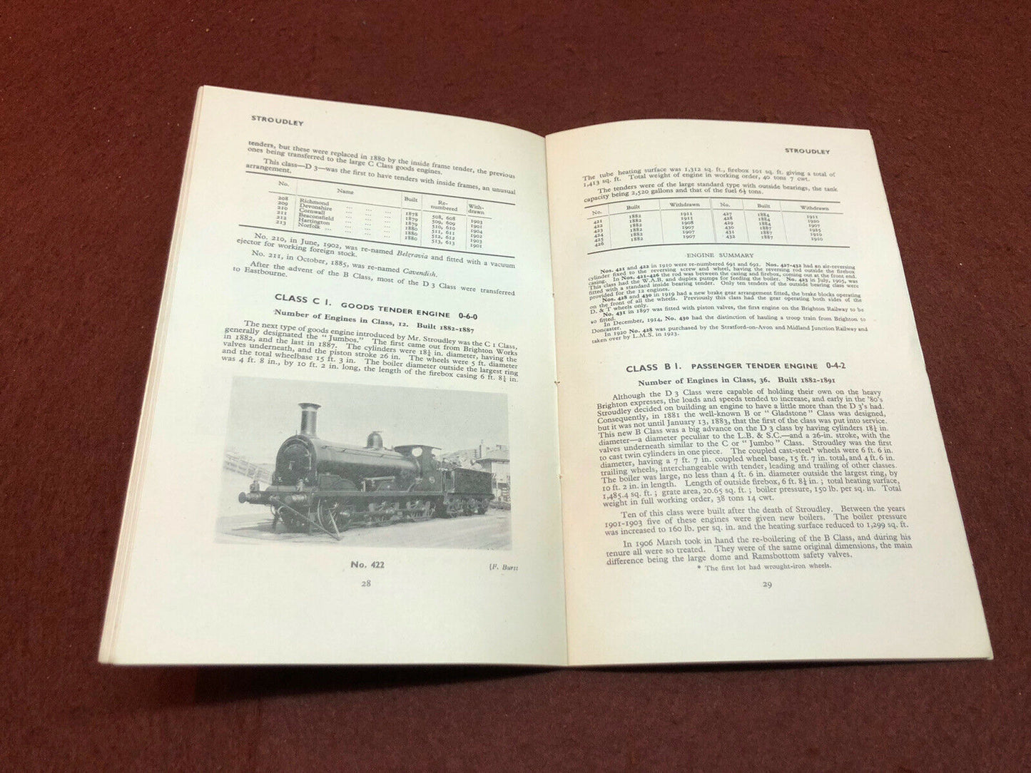 L B & S C R LOCOMOTIVES Trains Booklet