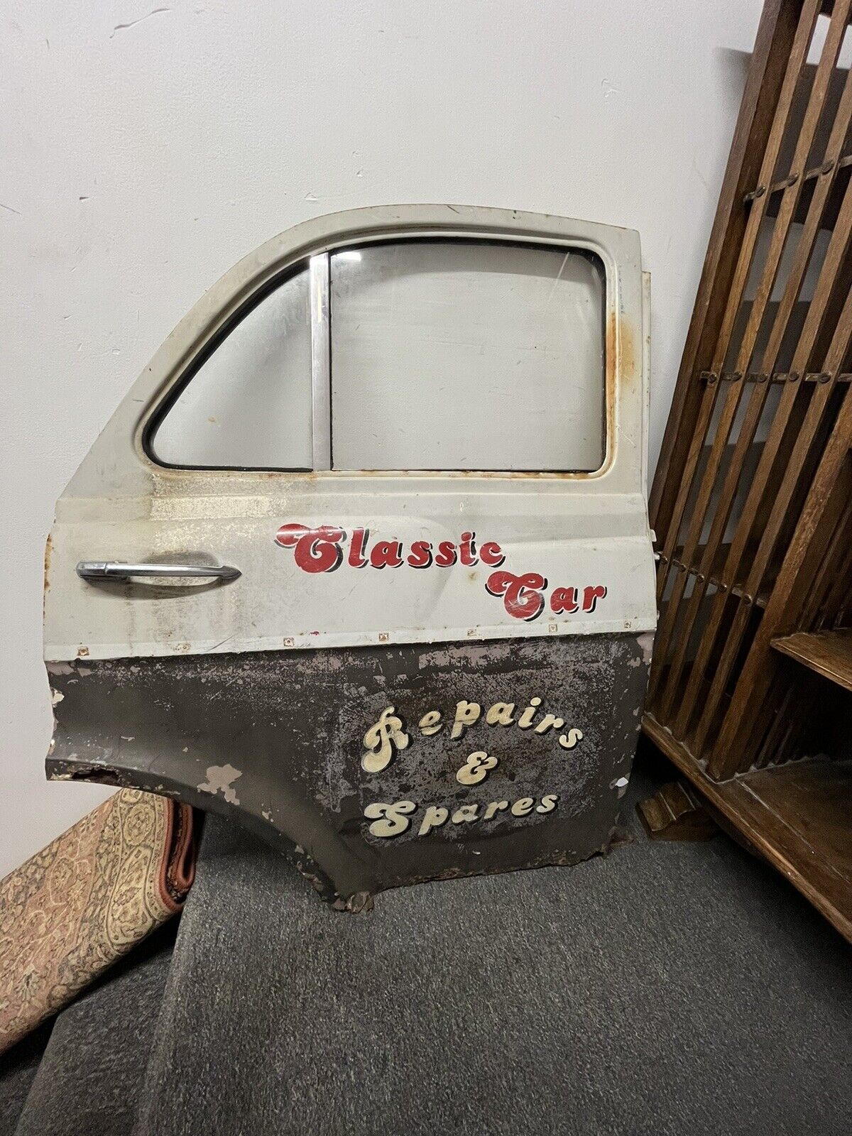 Classic Car Garage Shop Sign.