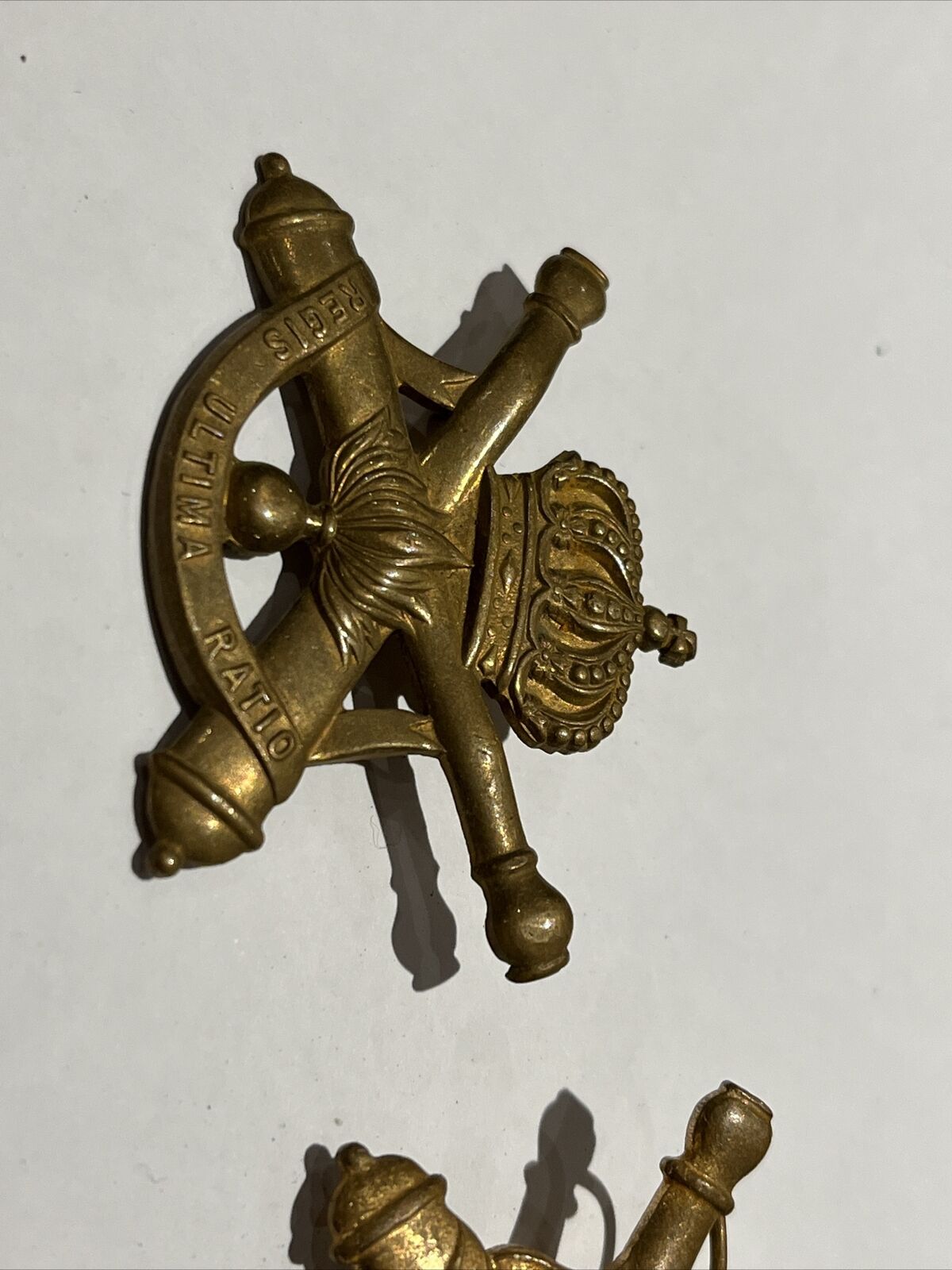 Pair Of Cap Badges
