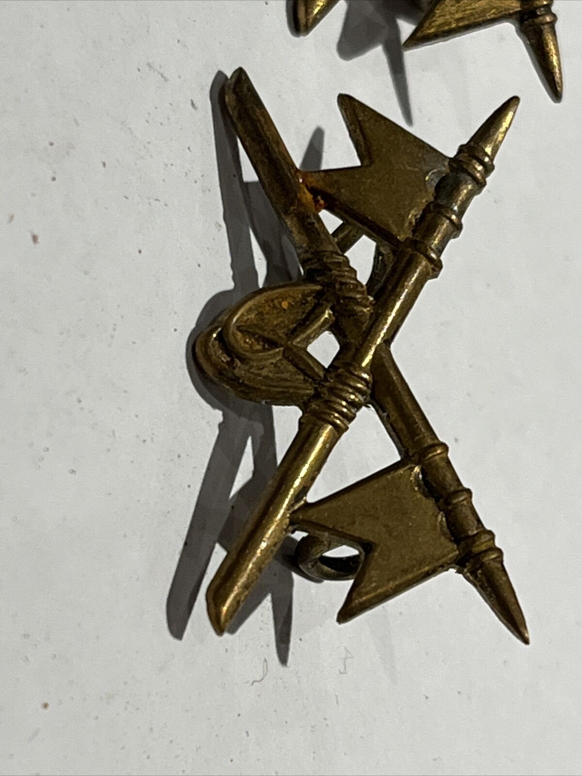 Pair Of Cap Badges