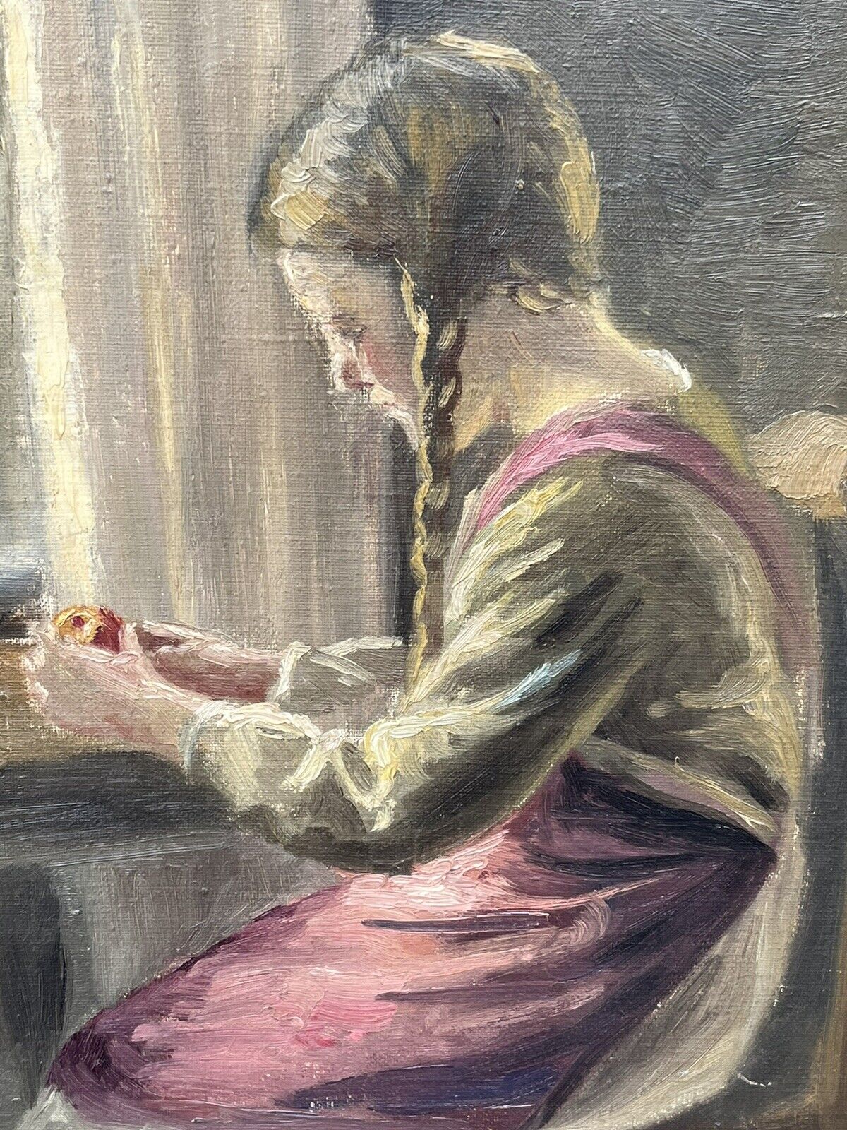 Dutch Oil On Canvas, Signed O Sondengoord In Gilt Frame.