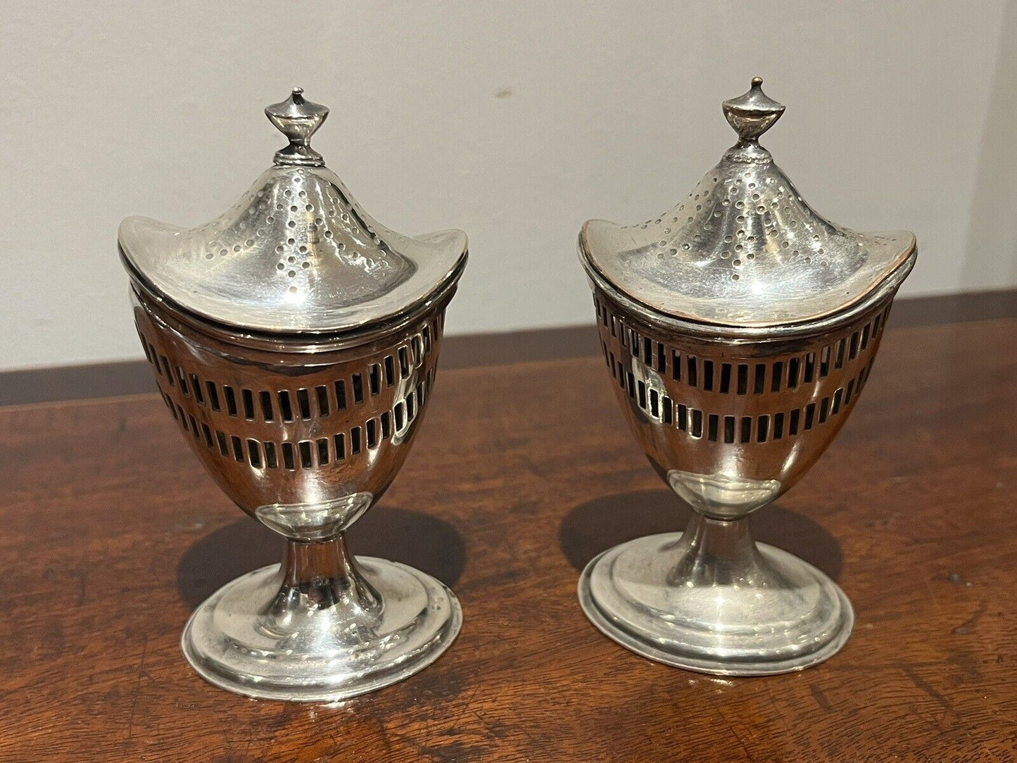 Silver Plate Salt & Pepper
