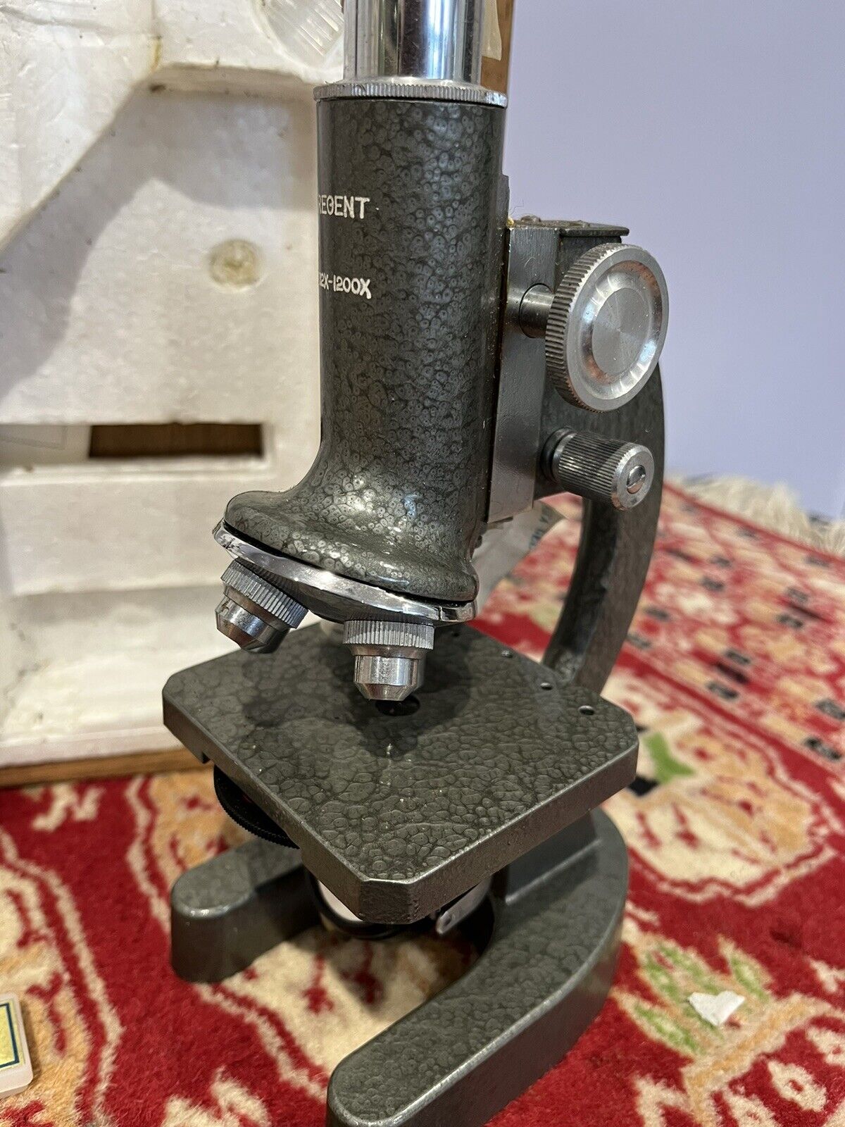 Microscope In Case.