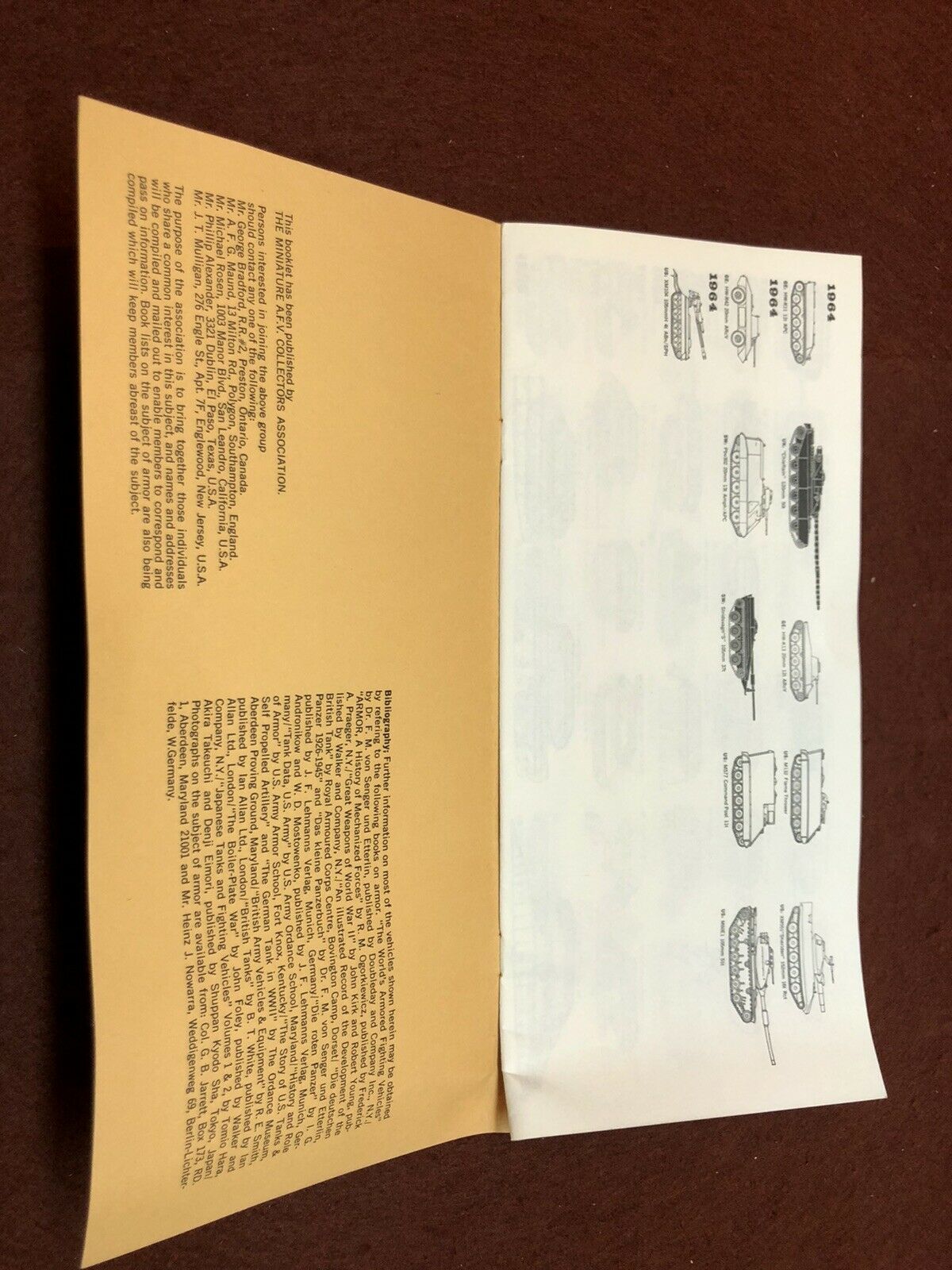 Armoured Vehicles Booklet