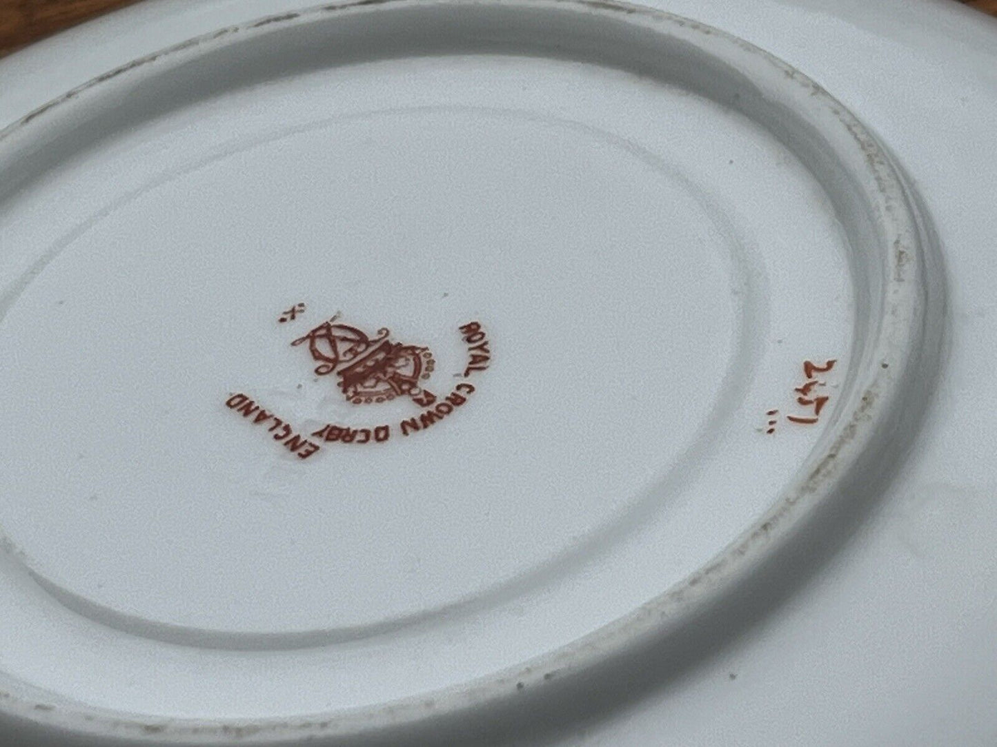Royal Crown Derby Cup And Saucer