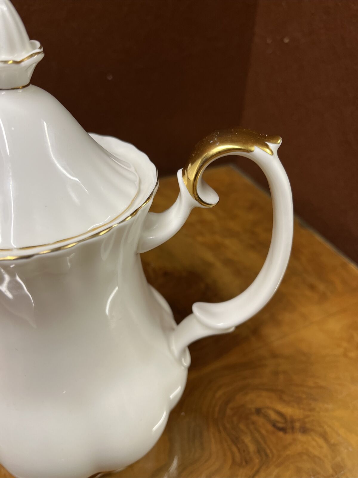 Royal Albert Val D’or Coffee Pot