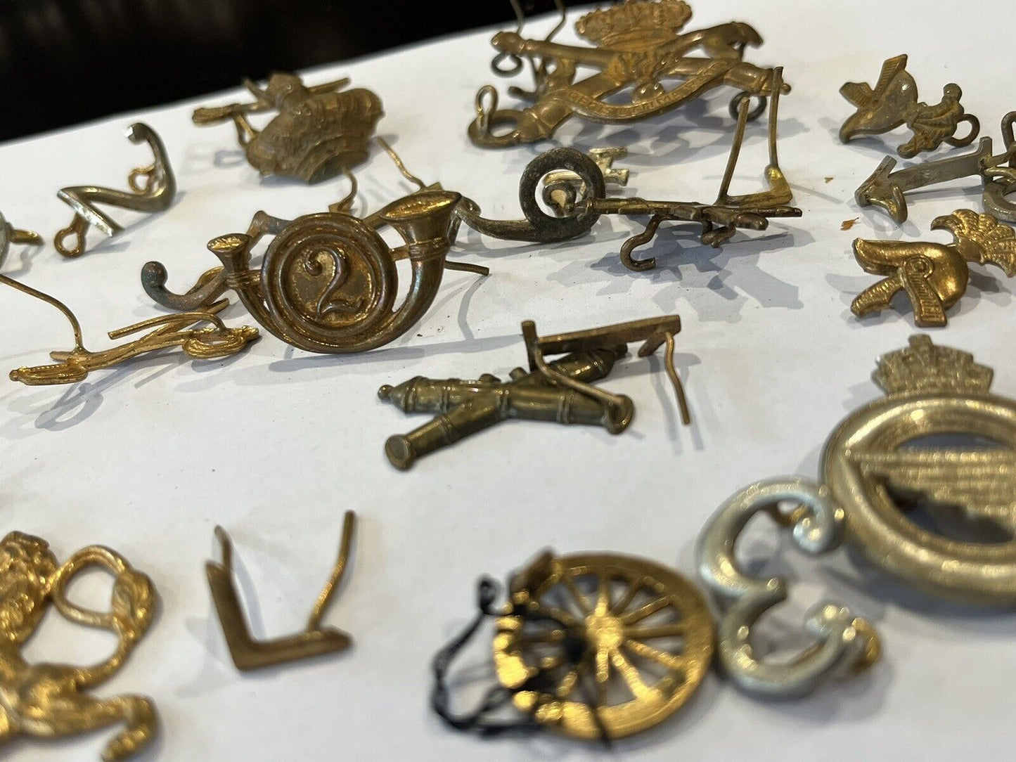 Various Military Badges And Insignia