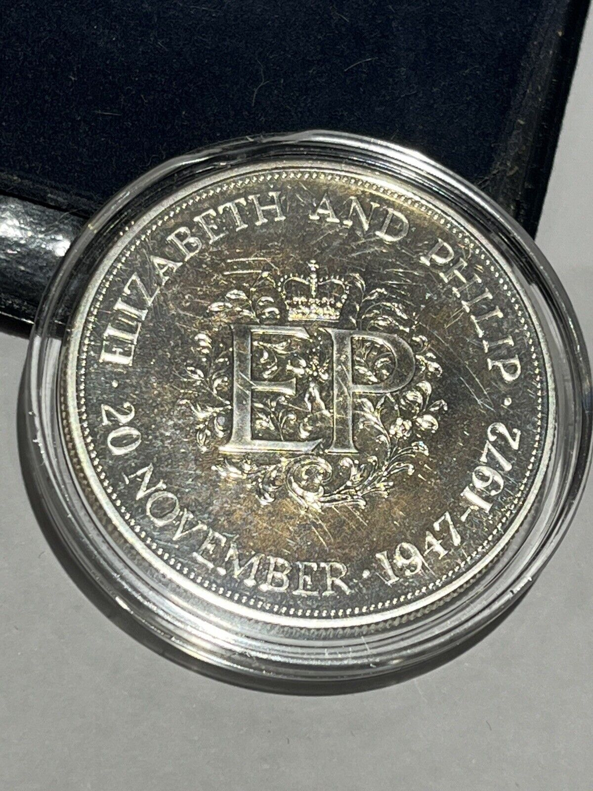 Elizabeth & Phillip Proof Coin
