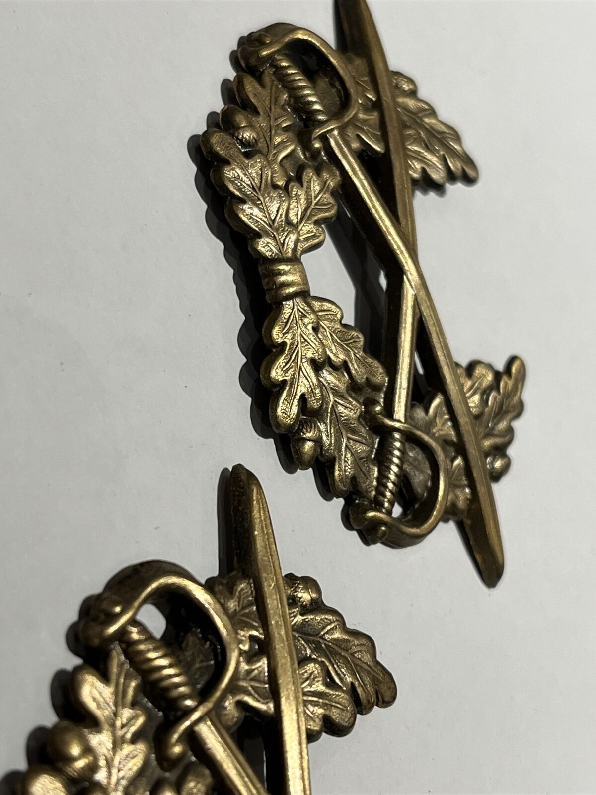 Pair Of Cap Badges