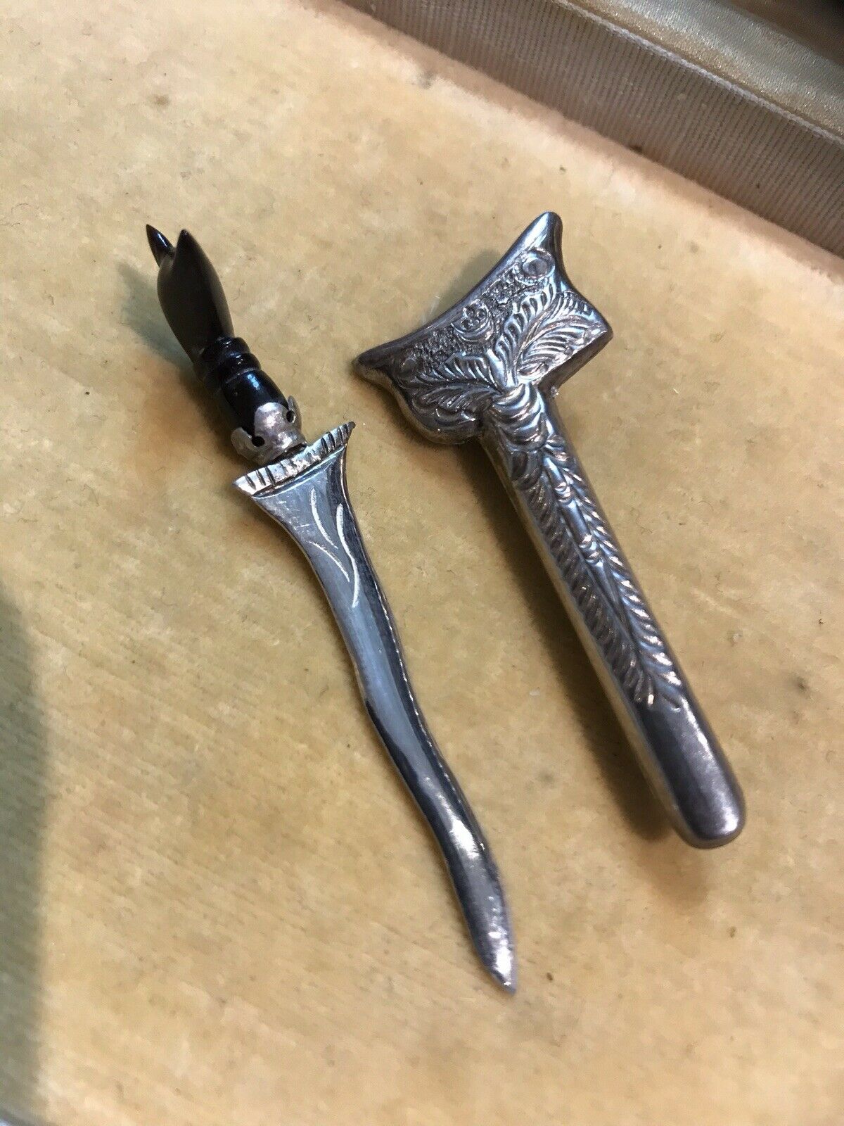 Vintage Silver Brooch Unique