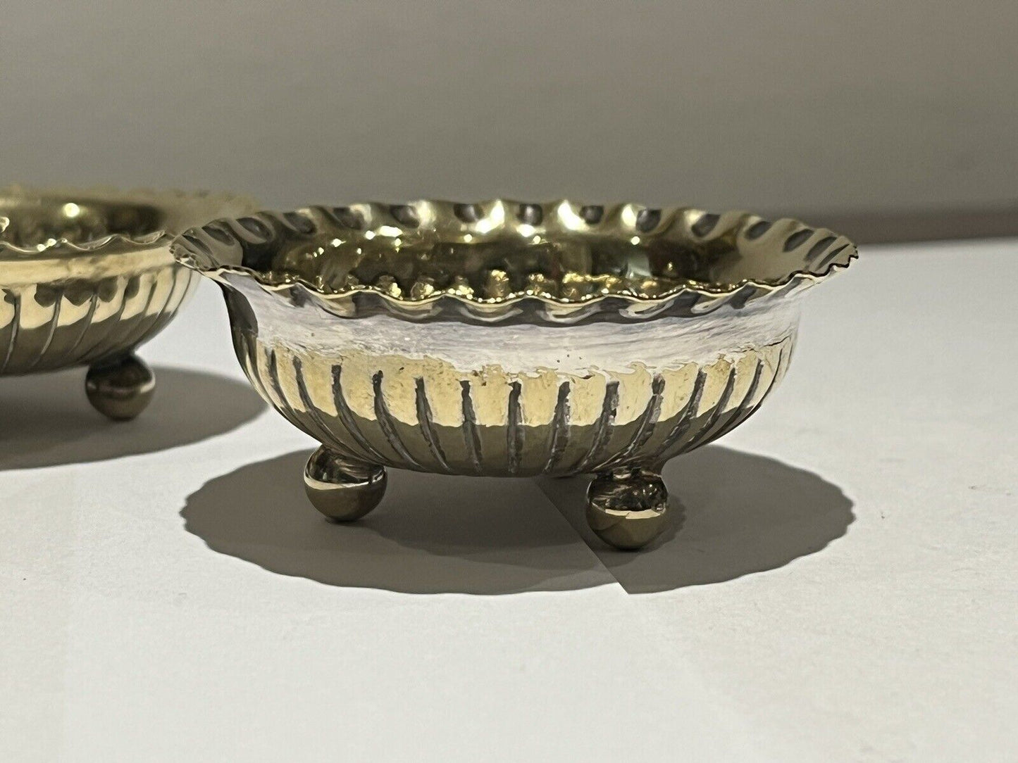 Silver Plate Salt & Pepper. Table Salts