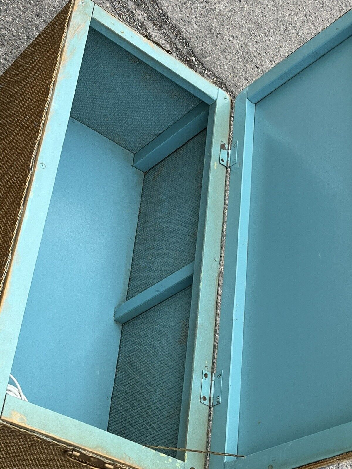 Lloyd Loom Blanket Box.