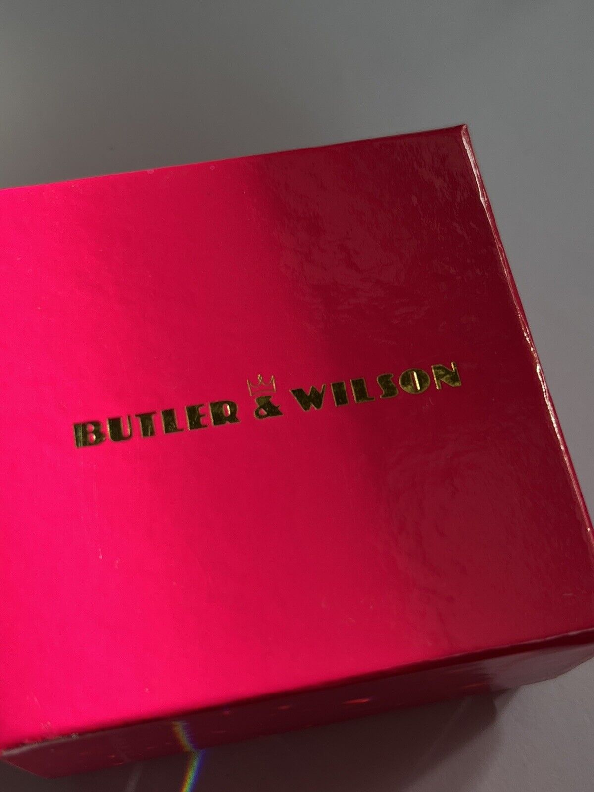 Butler And Wilson Statement Multicoloured Crystal Owl Ring Boxed Adjustable