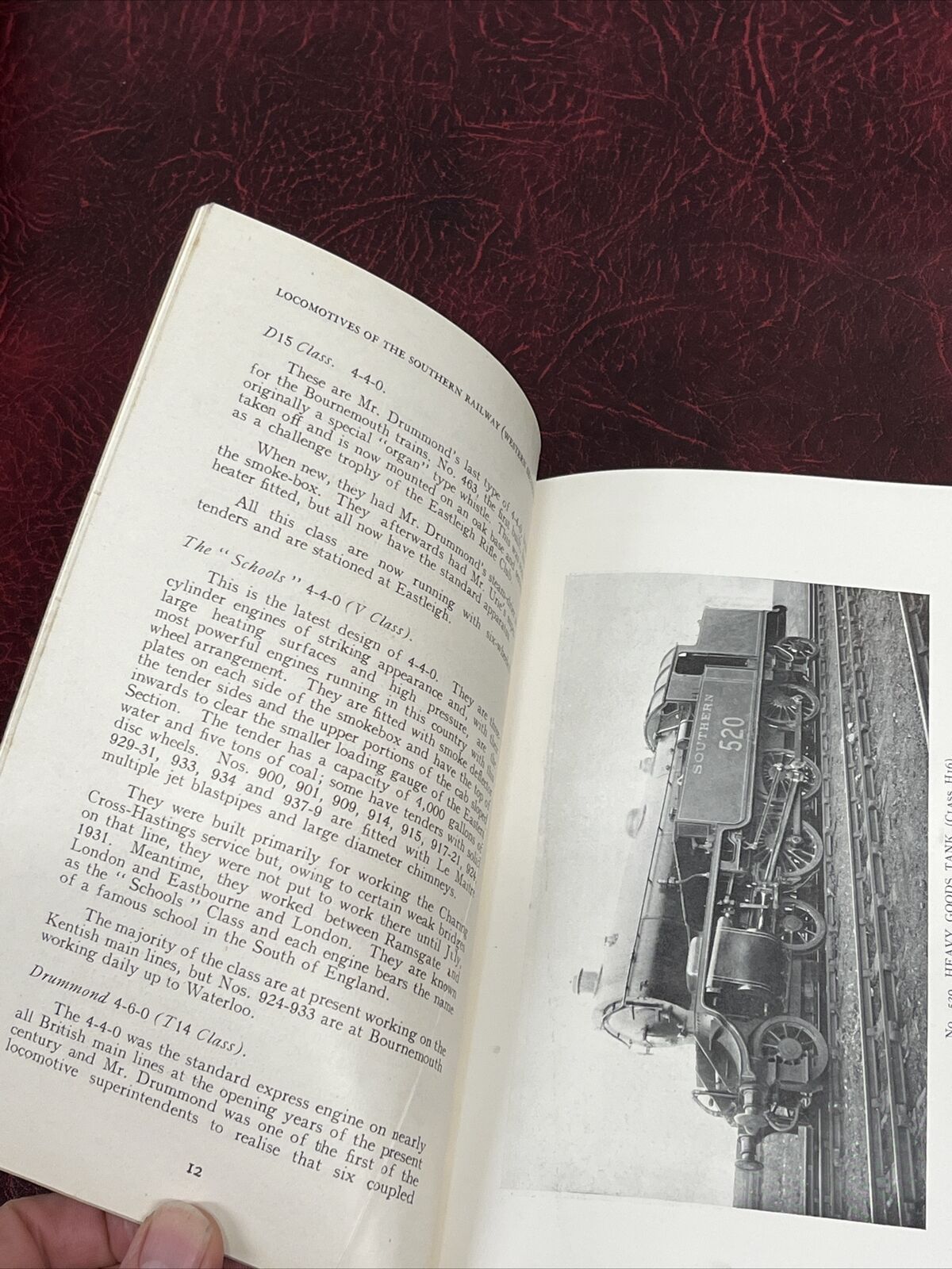 The Locomotive Of The Southern Railway Western Section.