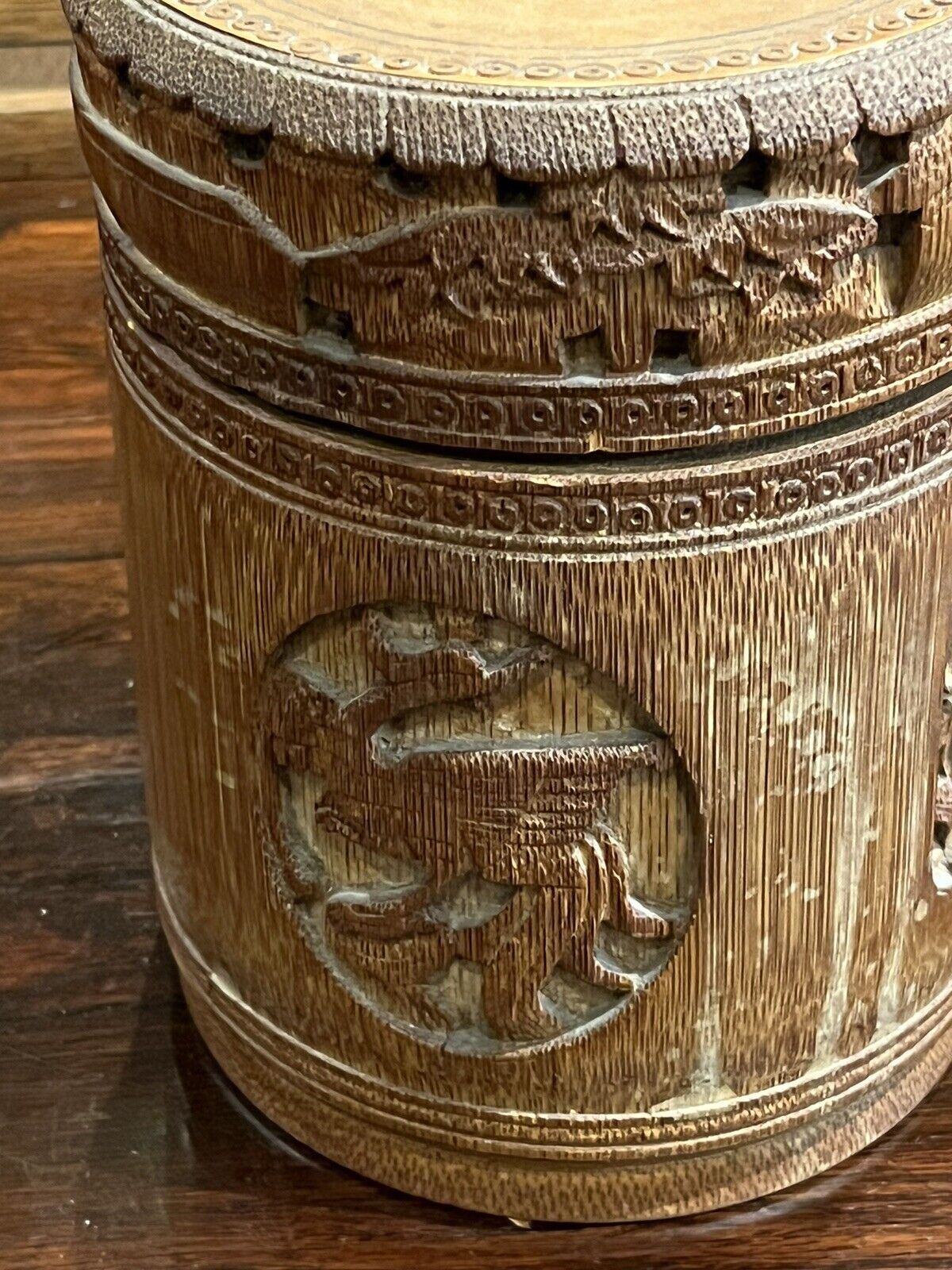 Chinese Antique Scholars Brush Pot