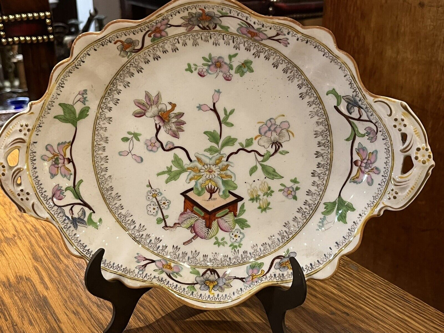 Pair Of Antique Plates