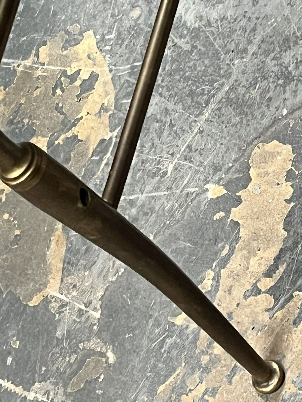 Mid Century Brass Chiavari Chairs