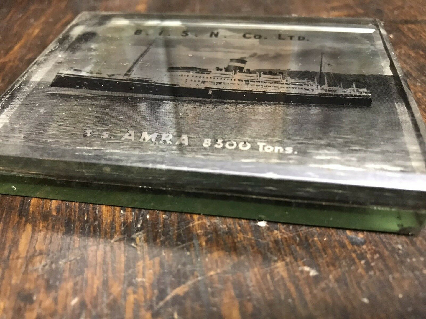 SS Amra Paper Weight.