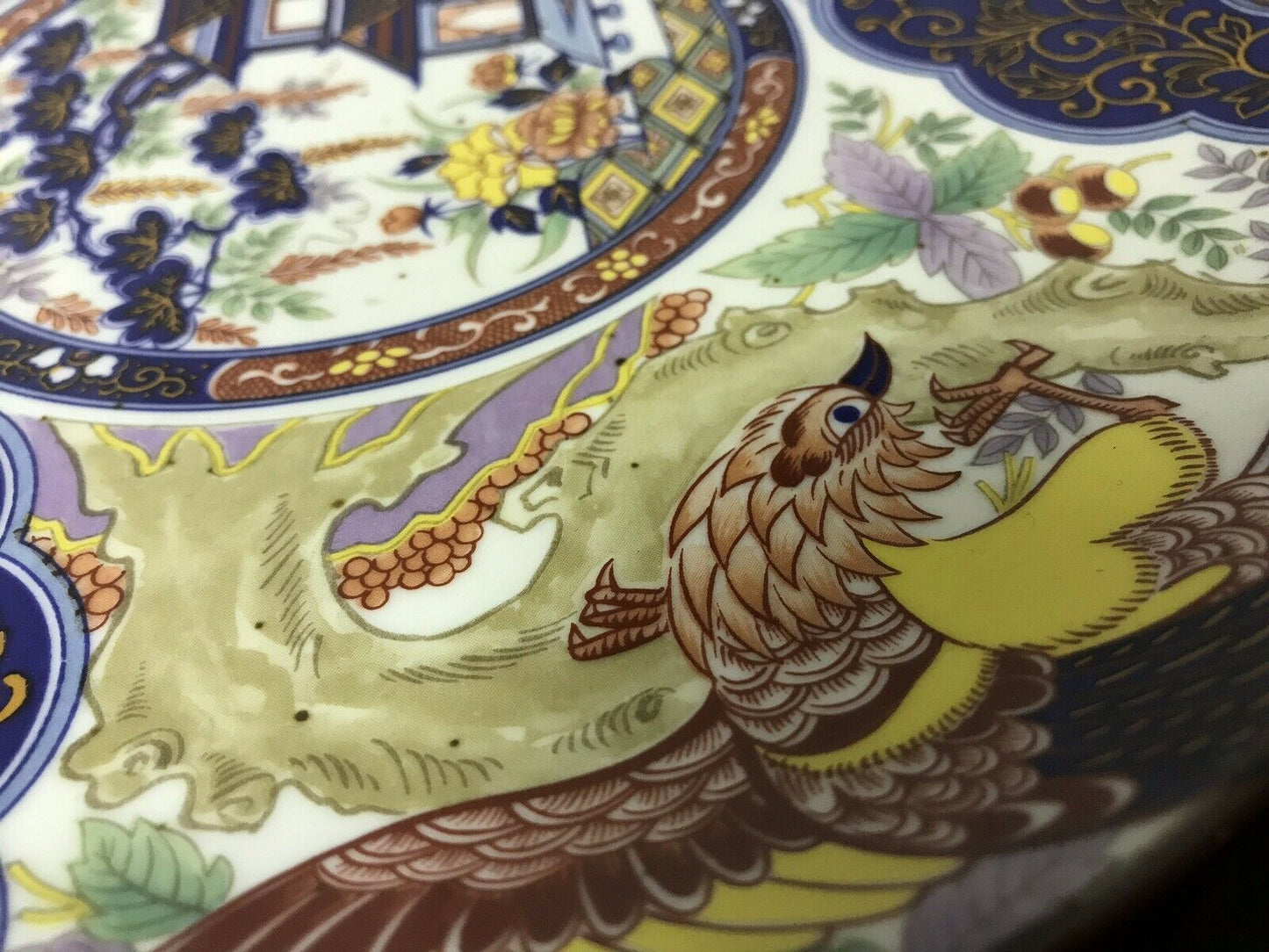 Japanese Plate, Highly Decorated, Very Good Quality Indeed.