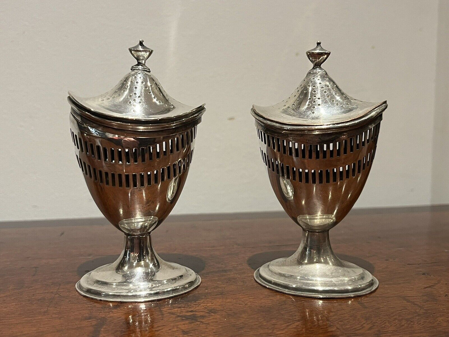 Silver Plate Salt & Pepper