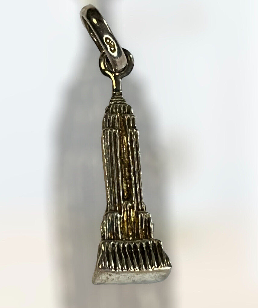 Silver 925 Links Of London Empire State Building Charm Pendant