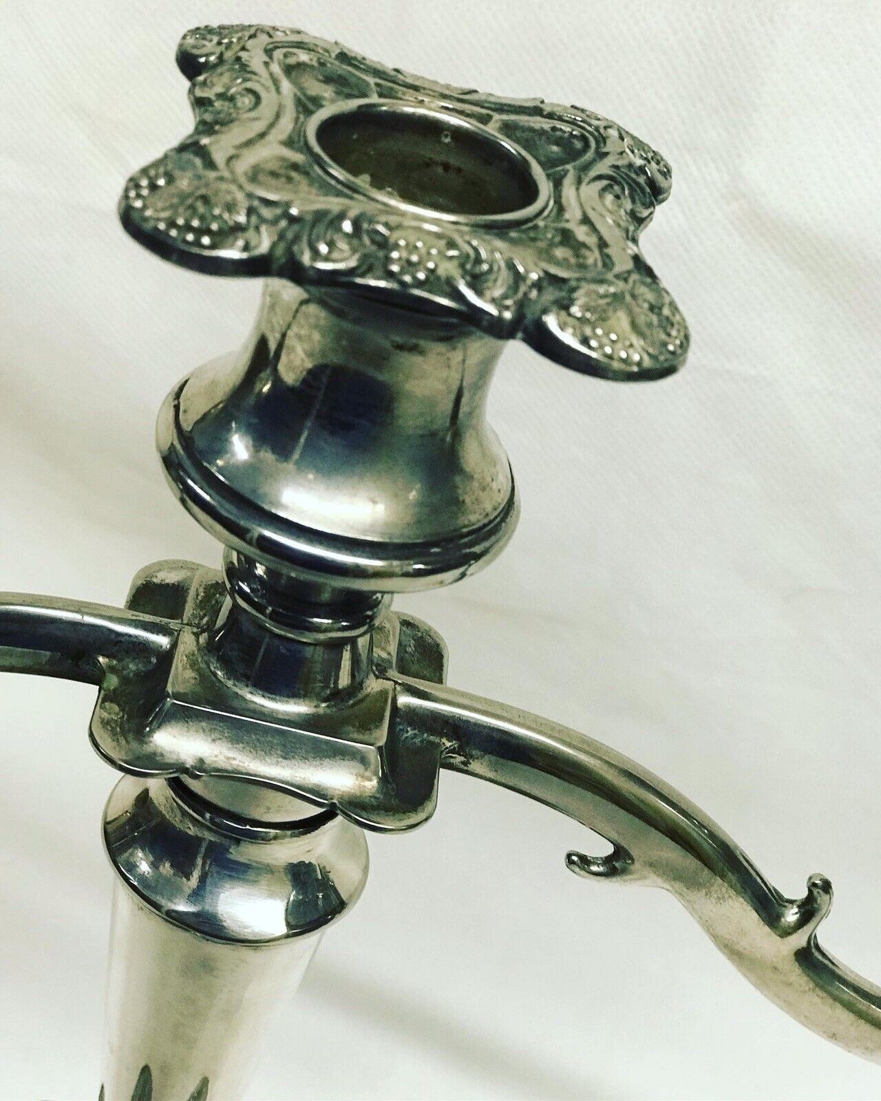 Silver Plate Candelabra