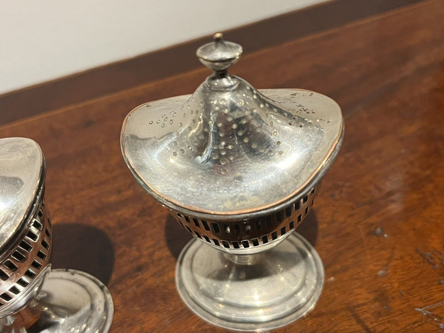 Silver Plate Salt & Pepper