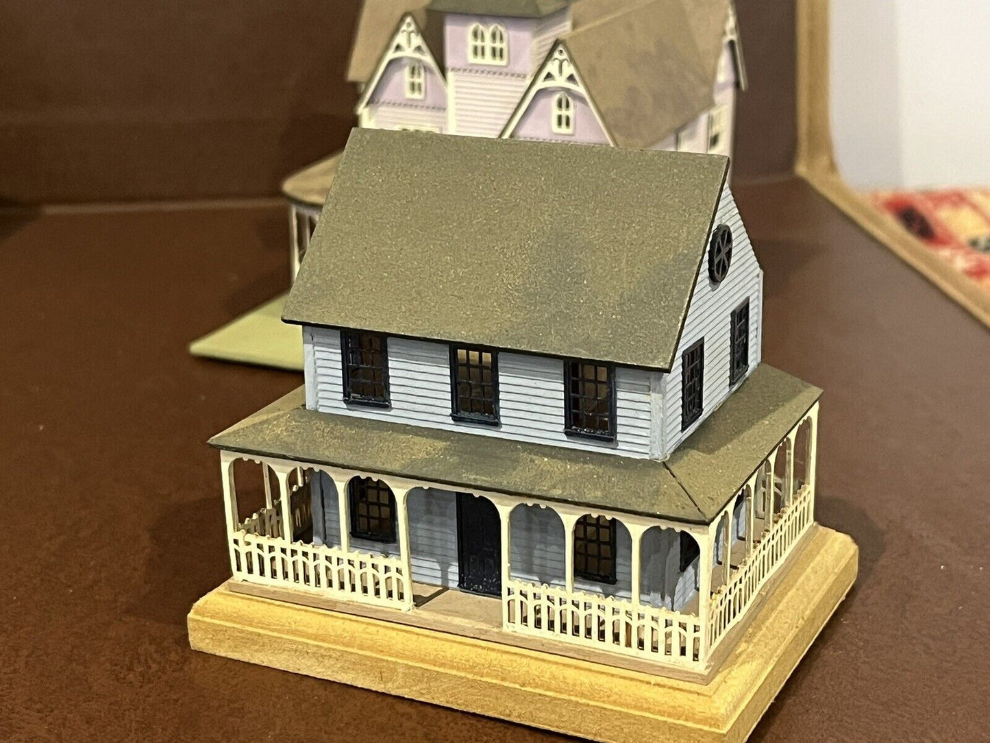 00 Gauge Wooden Houses, Highly Detailed
