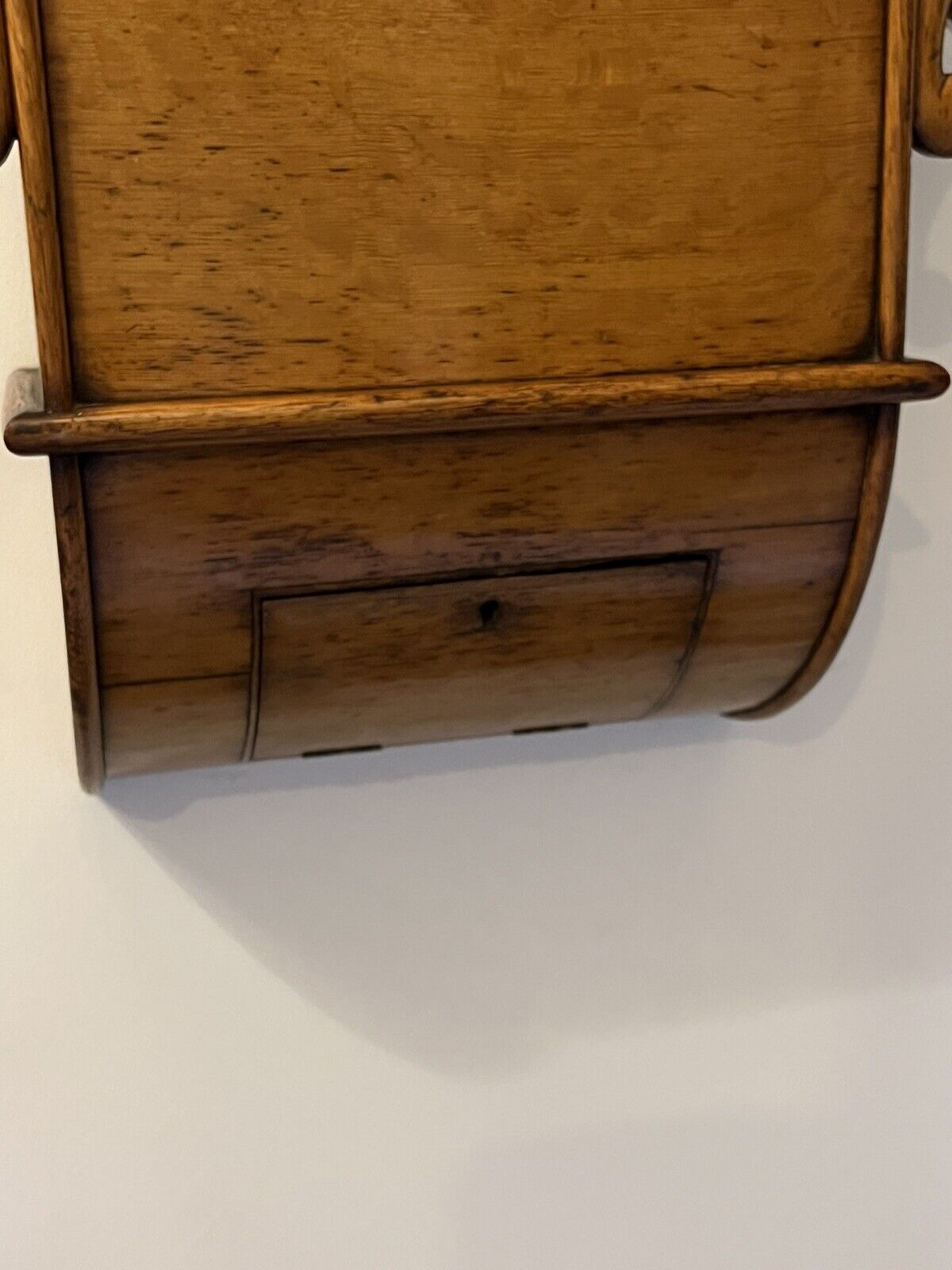 Doubke Fusee Tavern Clock, Convex Glass, Huge In Size, Top Quality Piece.
