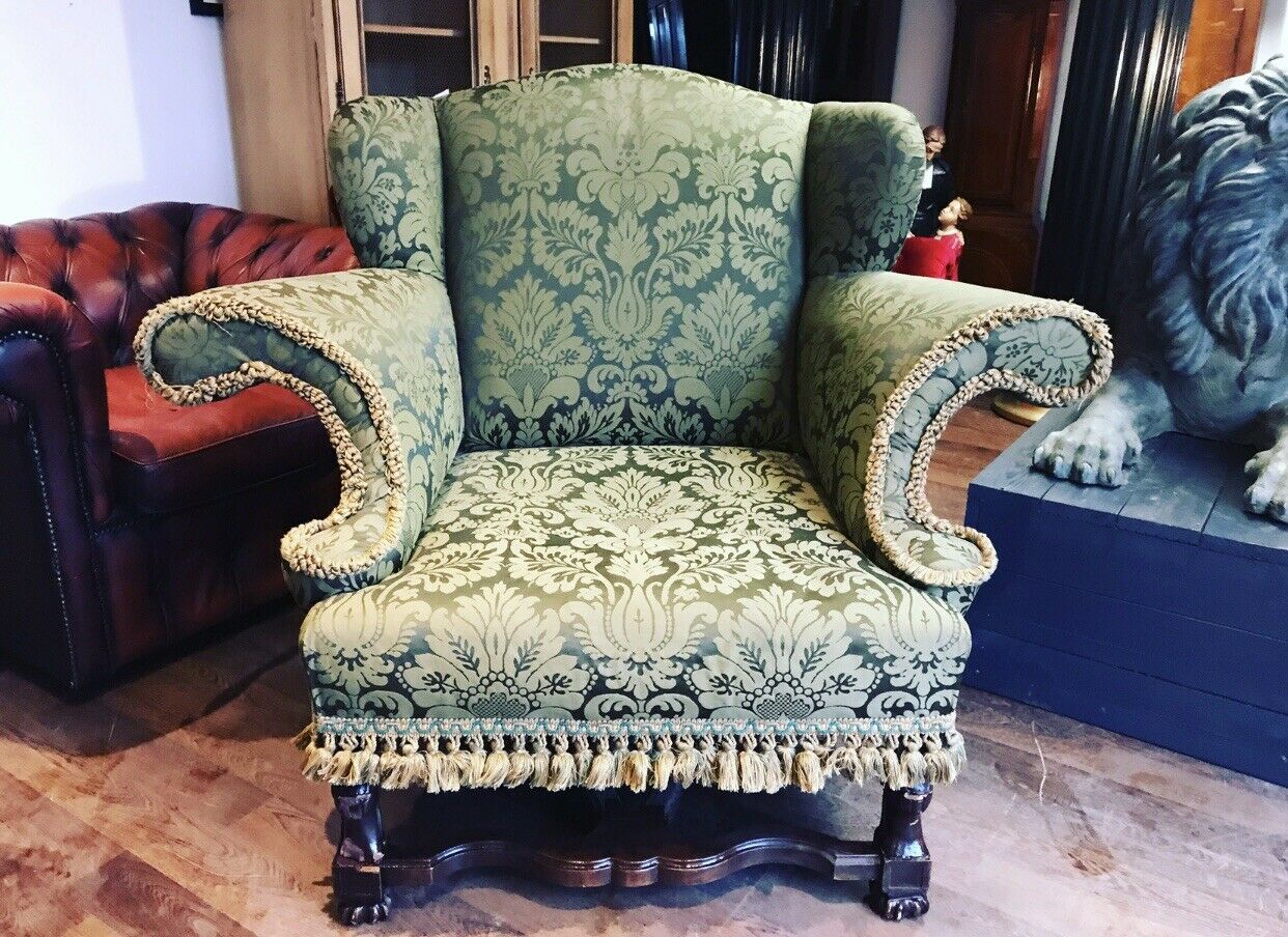 Stylish Armchair, Large And Impressive.