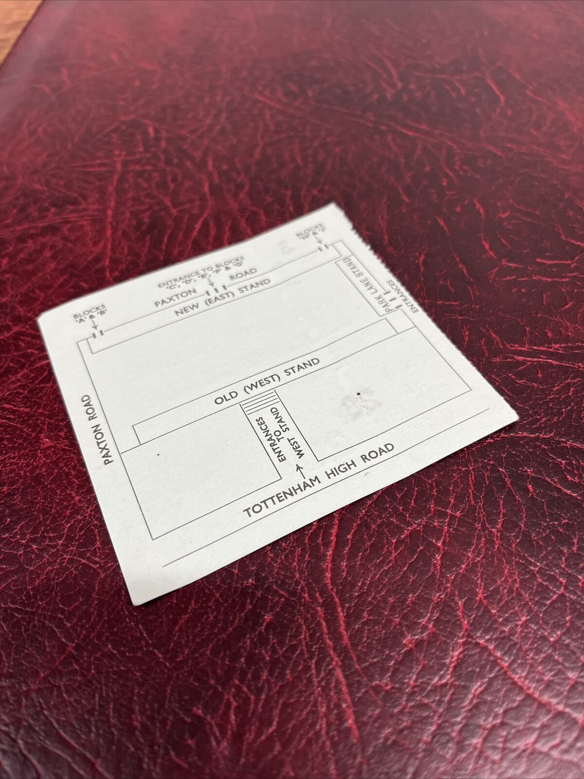 Tottenham Hotspur V O F K Belgrade Semi Final European Cup Ticket