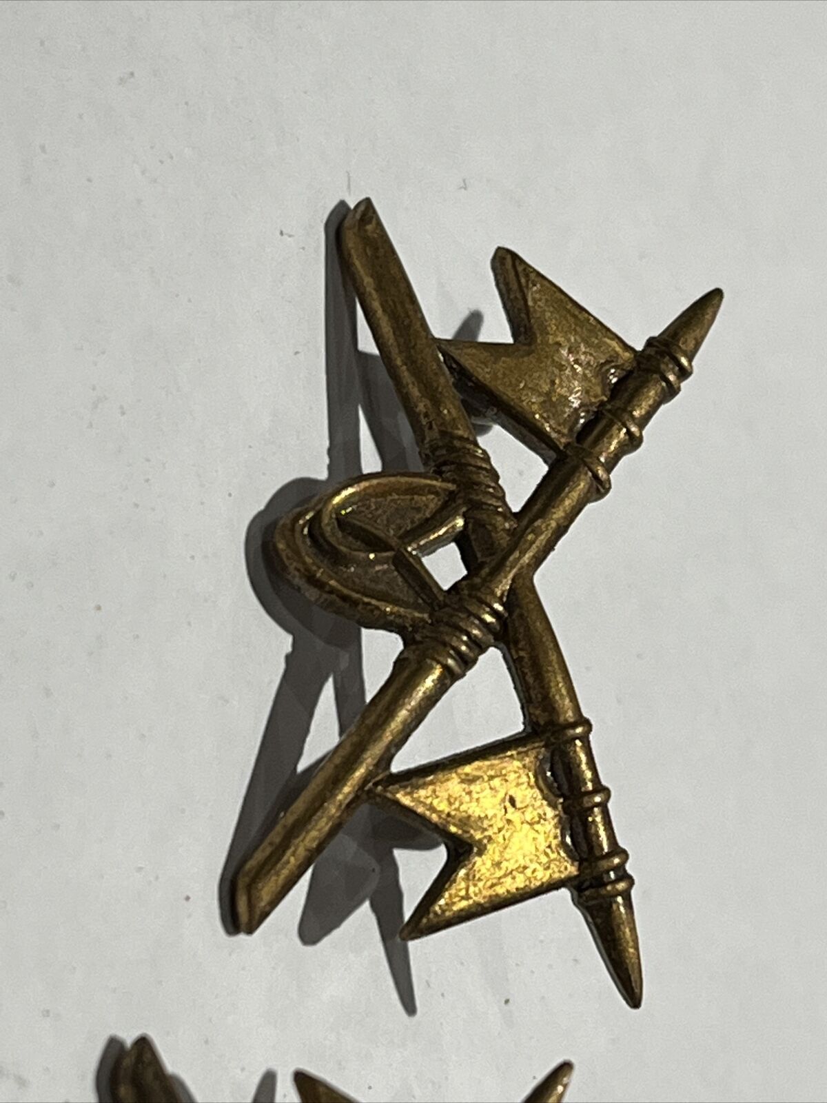 Pair Of Cap Badges