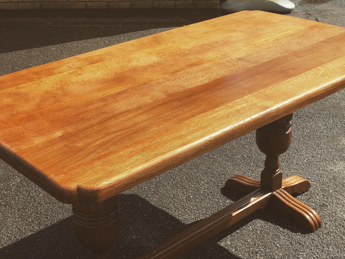 1930’s Oak Table & 6 Chairs