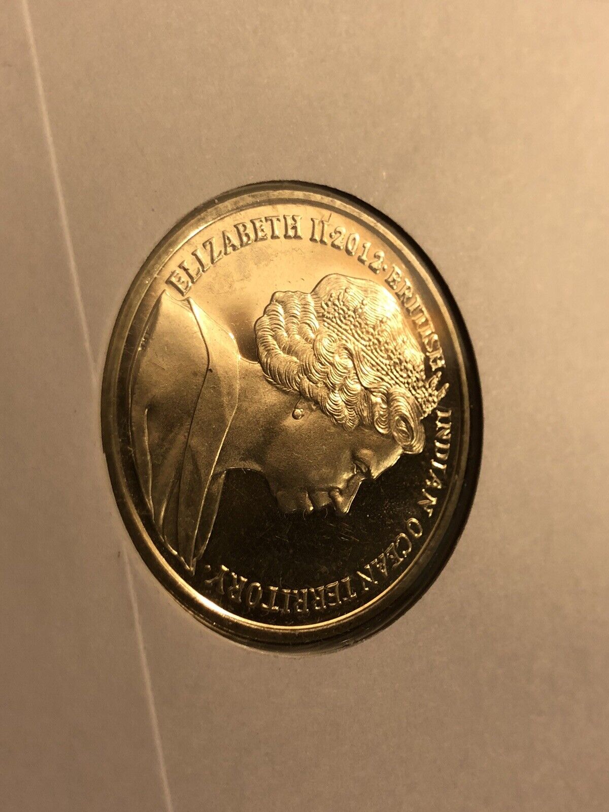 Coin First Day Cover. Diamond Jubilee