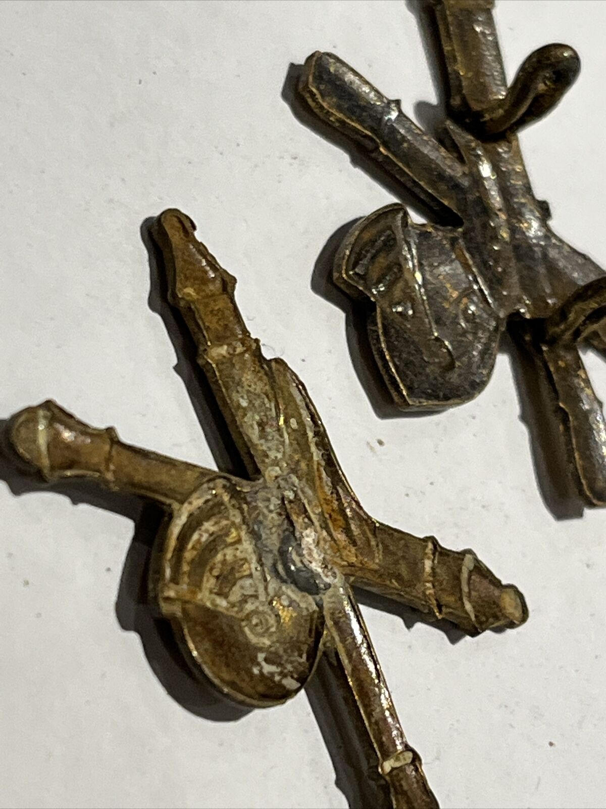 Pair Of Cap Badges
