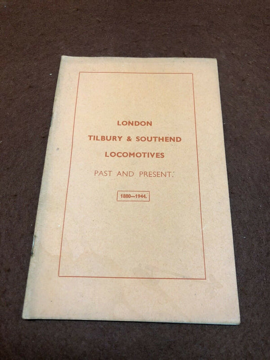 London Tilbury & Southend LOCOMOTIVES Trains Booklet