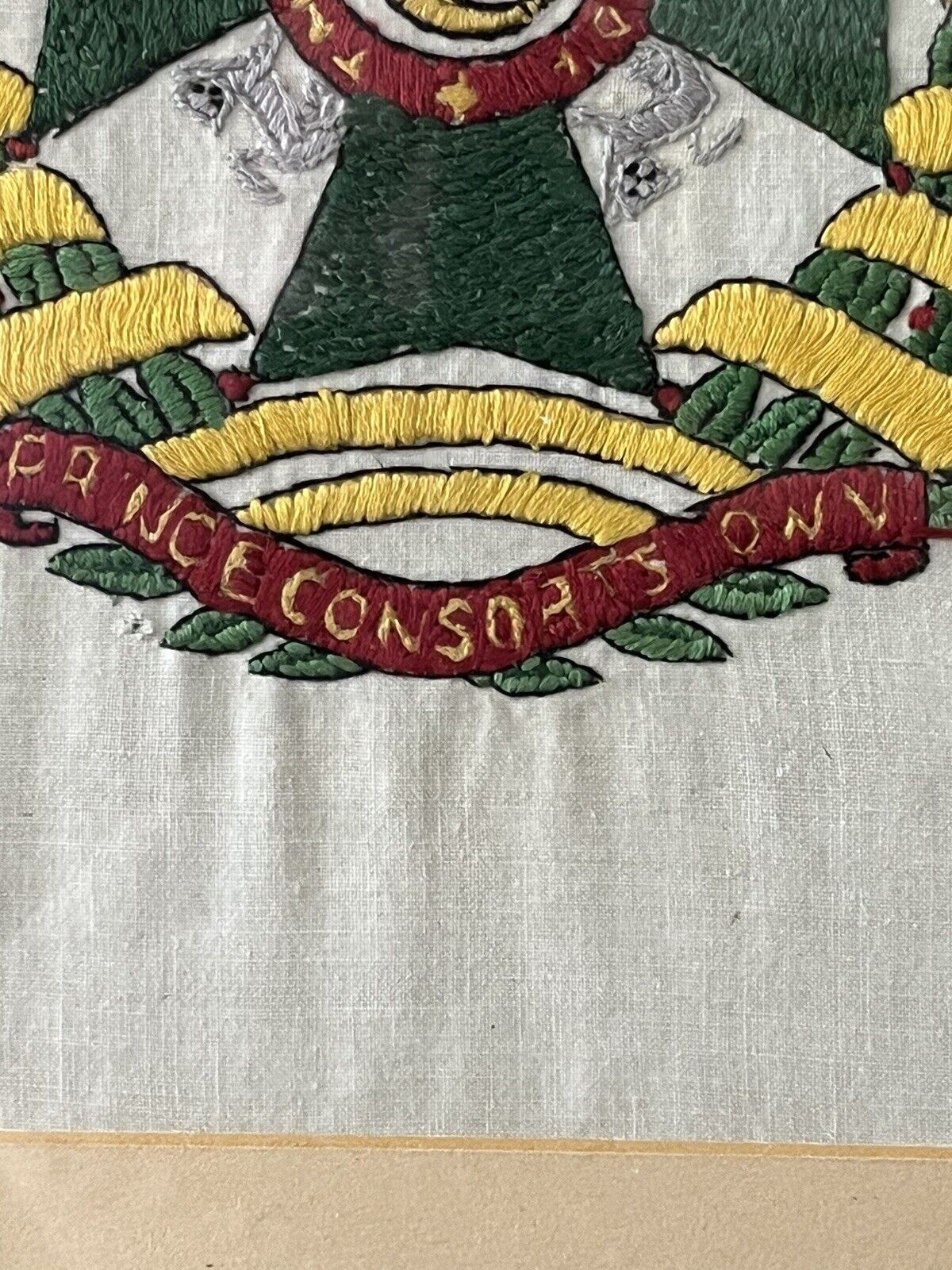 The Rifle Brigade, Framed Prince Consorts Own Tapestry