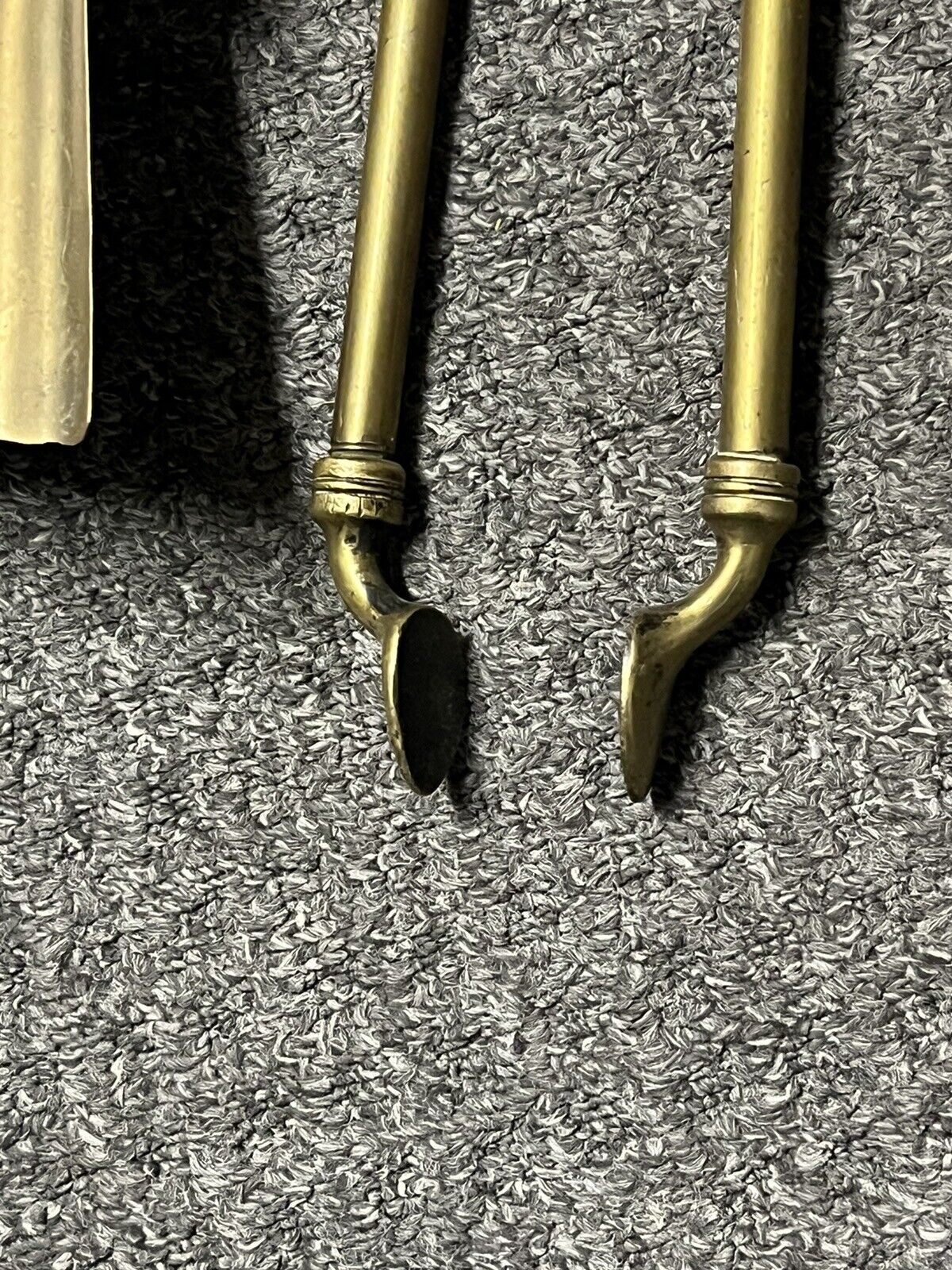 Brass Fireside Tools