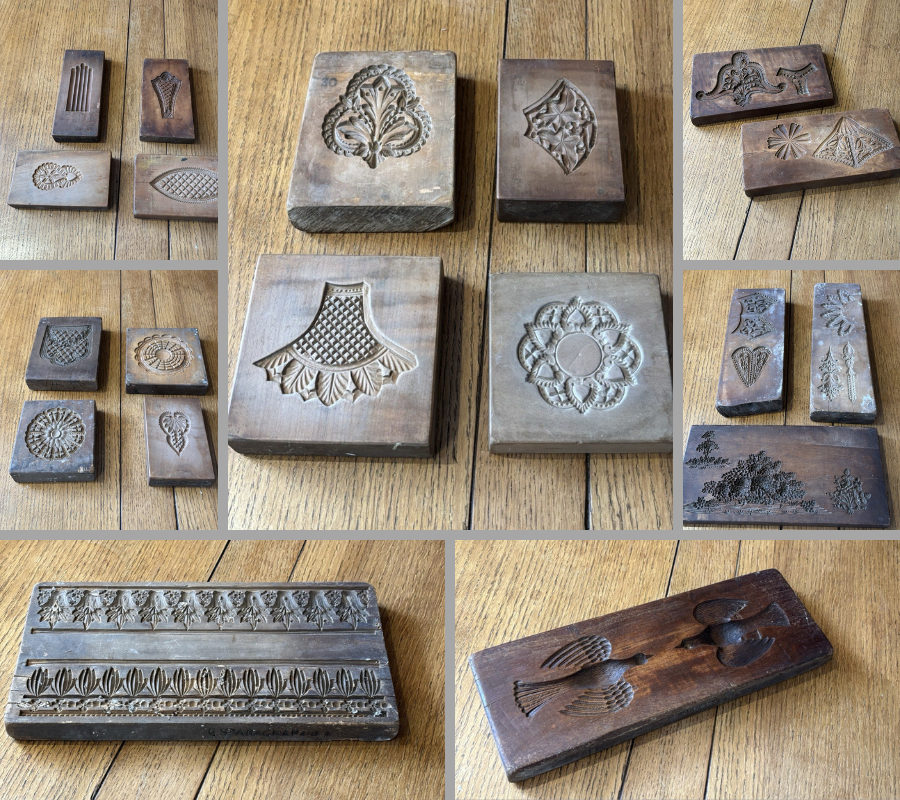 Beautiful Repurposing: Antique Wooden Culinary Moulds