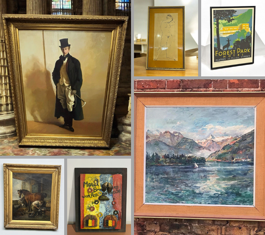 Vintage and Antique Artwork: what is it's appeal?