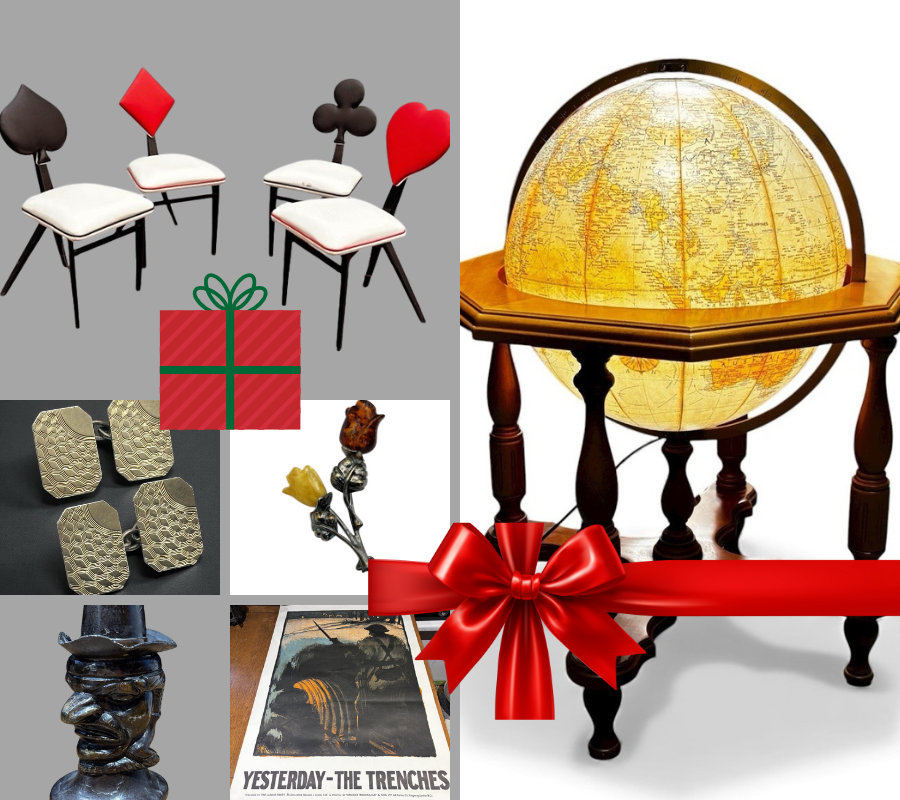 Antique and vintage gifts: one of a kind and full of character.