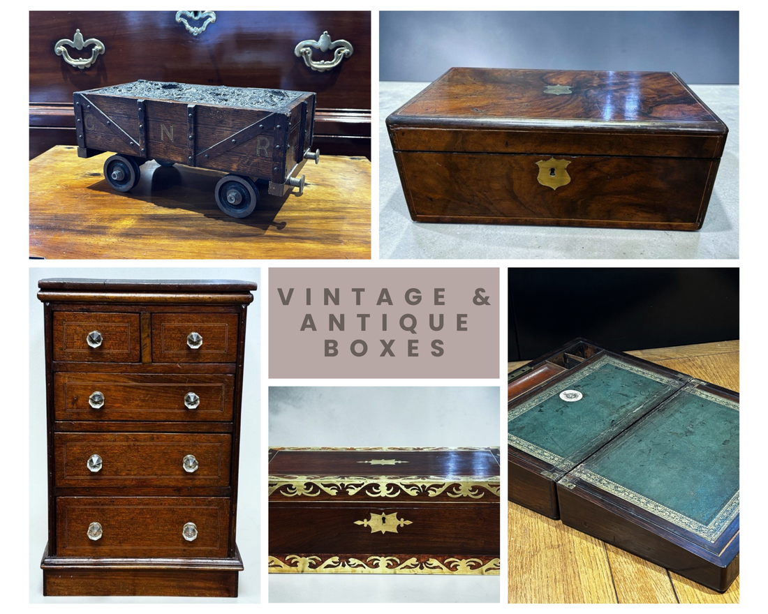 Antique and Vintage Boxes: Small Treasures with Big Stories
