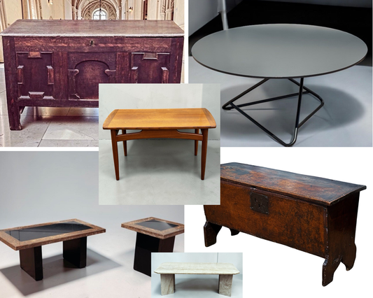 Trending: Antique and Vintage Coffee Tables