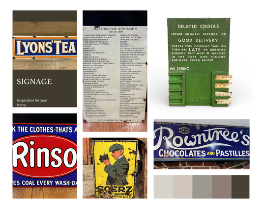 Vintage Signage: Style up your Home