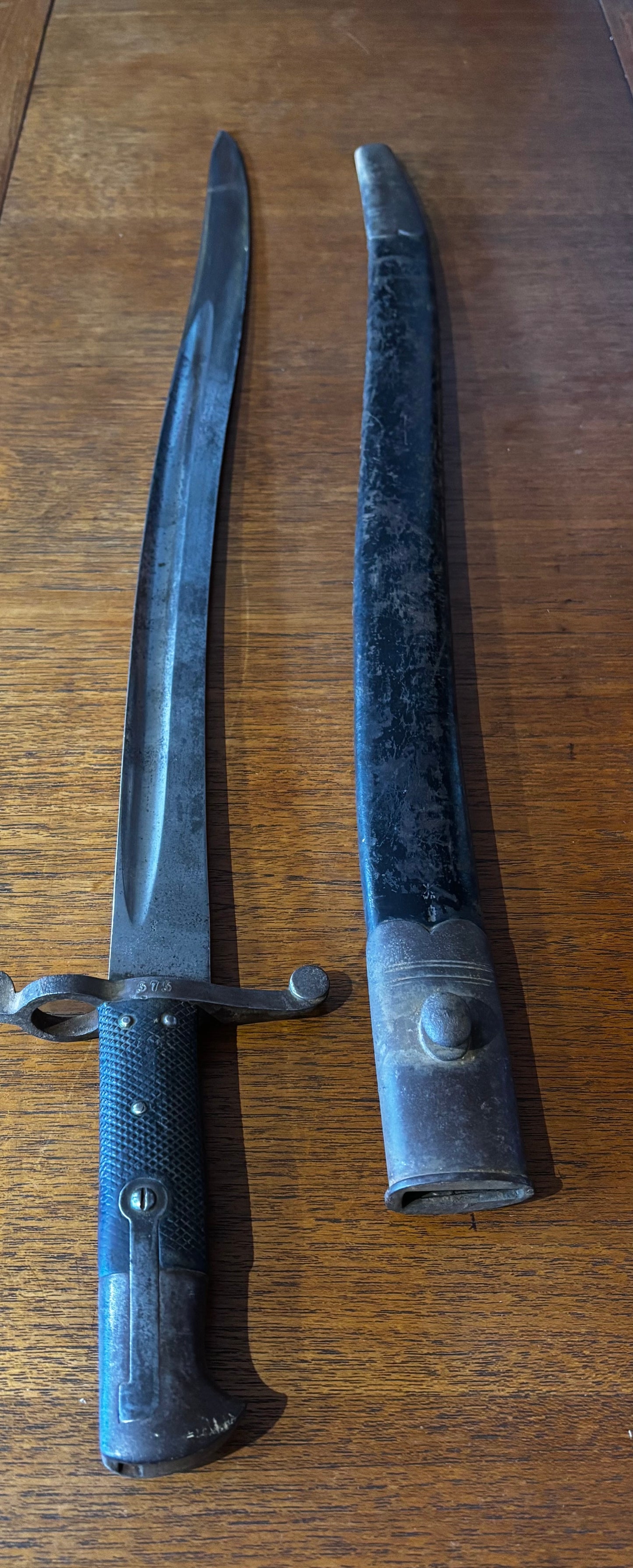 War Department British 1856-58 Pattern Enfield Sword Bayonet.