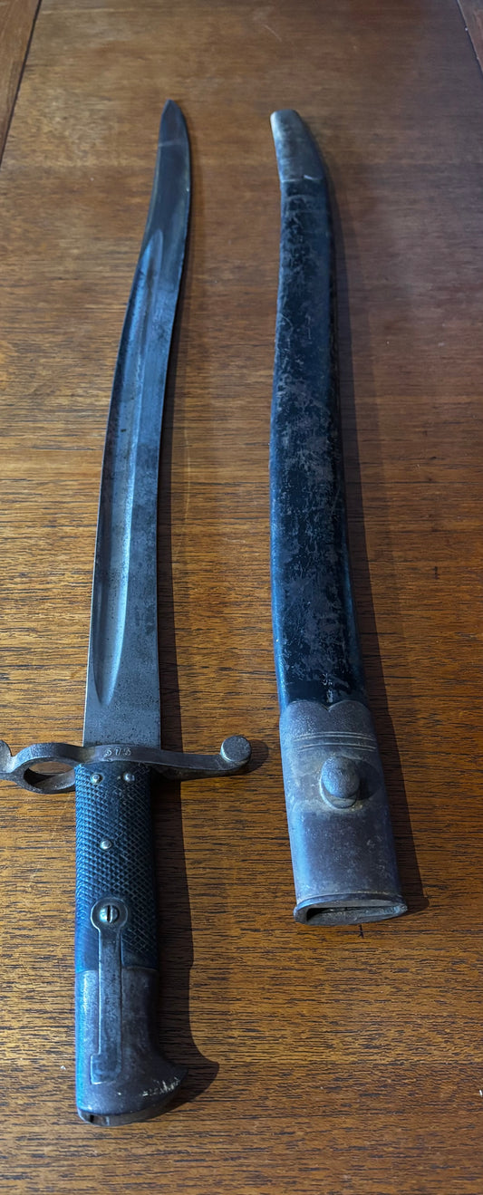 War Department British 1856-58 Pattern Enfield Sword Bayonet.