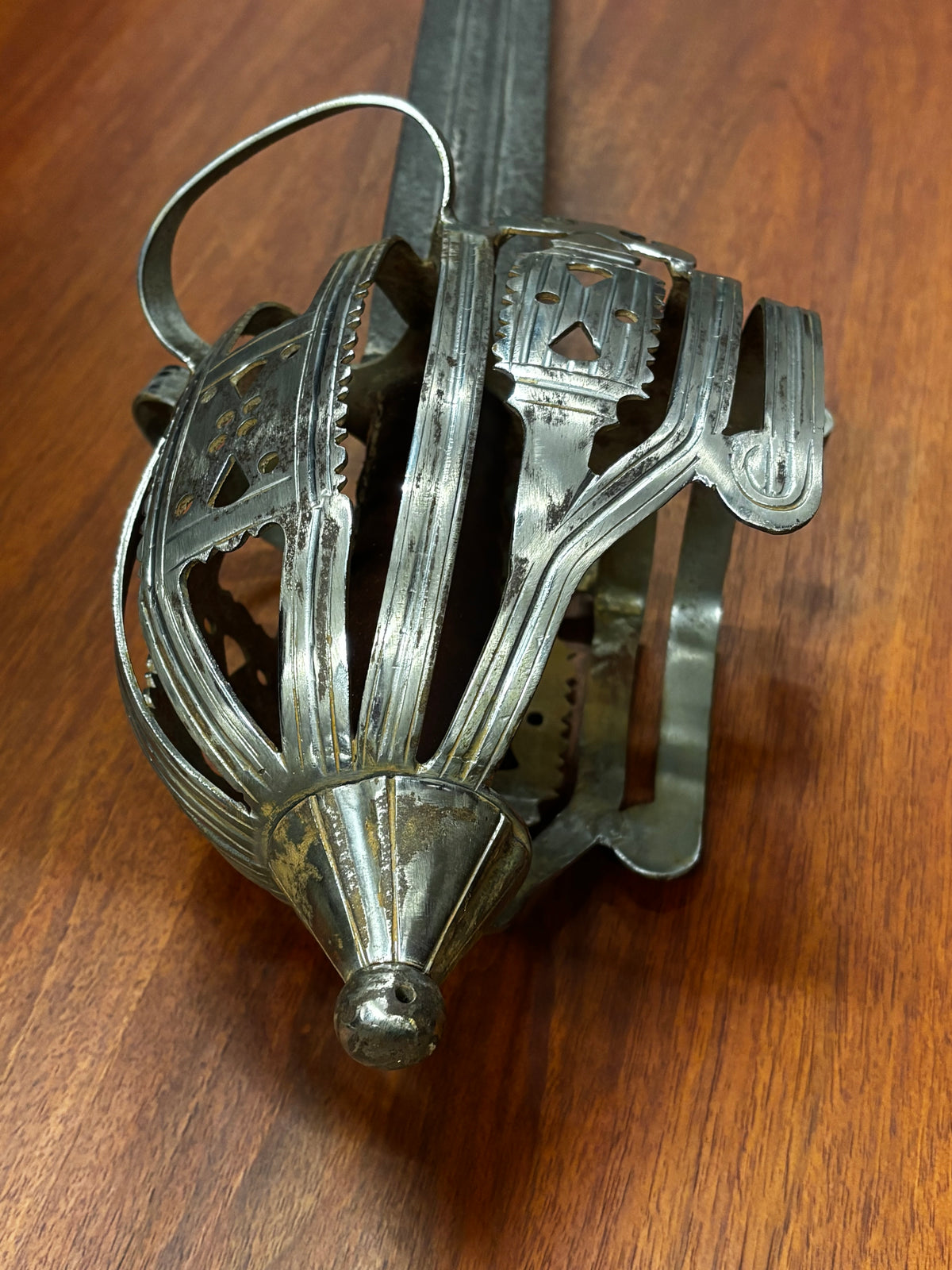 Scottish basket-hilted broadsword